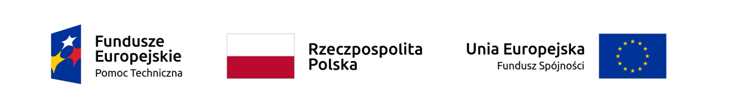Logotypy Funduszy Europejskich, Rzeczpospolitej Polskiej oraz Unii Europejskiej